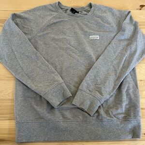 Patagonia Pastel P-6 Label Midweight Crew Sweatshirt Womens Light Grey Medium